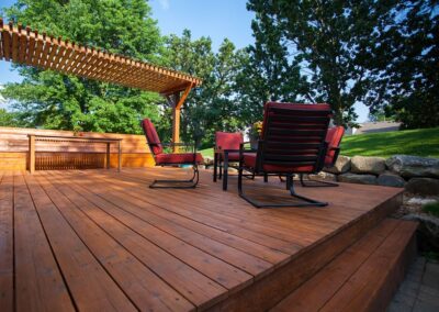 Outdoor Wood Deck